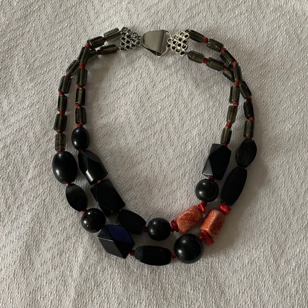 Wooden Bead Necklace